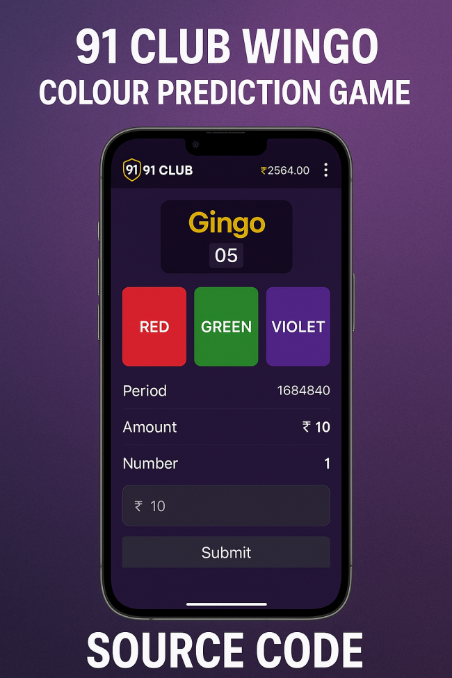 91 Club Wingo Game Colour Prediction Source Code - Image 3
