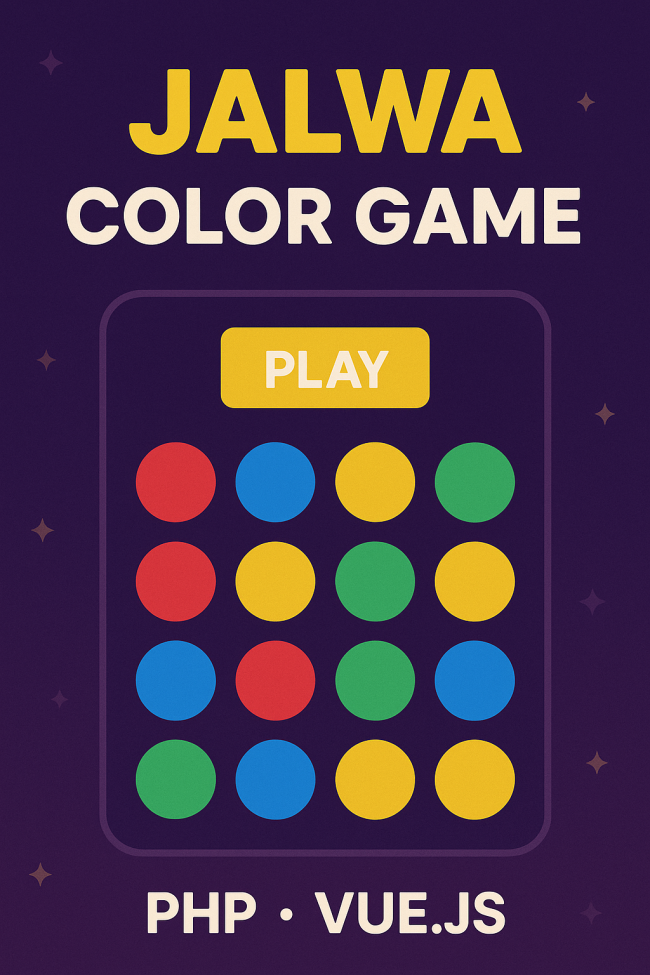 Jalwa Game Color Game PHP Veu Js Code - Image 2