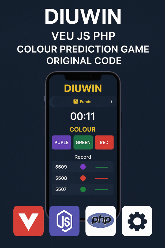Diuwin Veu Js PHP Colour Predication Game Original Code - Image 2